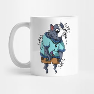 overly apologetic pitbull Mug